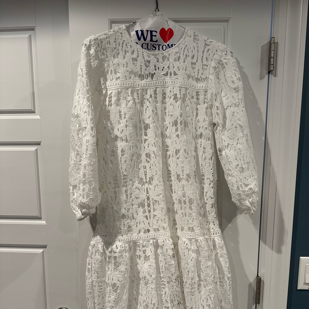 White lace party dress girls size 18 or women’s size S/M